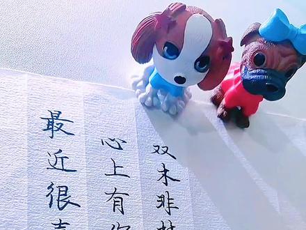 最近很喜欢的一段话:“心上有你,认真且怂,双目非林,田下有心”。你品,细细的品。