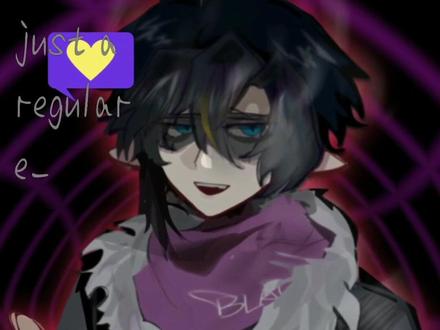 #蛋仔派对 #劳初 #蛋小黑拟人 谢谢欢看,新人,画得不是很好🥲