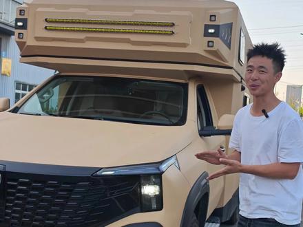 长安猎手单排!开启新能源升顶房车生活!#房车#皮卡房车#四驱房车#升顶房车#长安猎手
