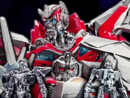 赛博坦原生体 变形金刚 超越版 御天敌+闪电 #变形金刚 #玩具 #变形金刚玩具 #布鲁可 #布鲁可变形金刚