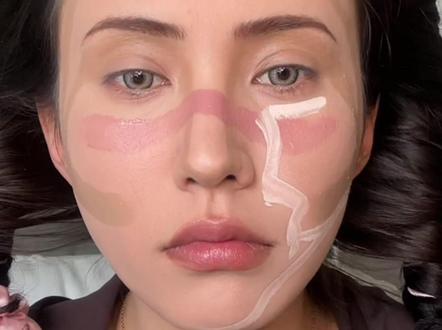 挑战外网修容邪修#修容教程 #修容前vs修容后 #修容#美妆