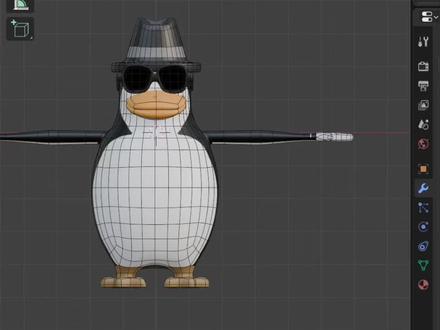 【blender】高雅人士绑定教程#3d建模 #blender #blender教程 #绑定 #高雅人士