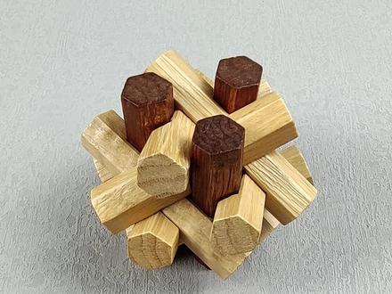 儿童益智玩具鲁班锁孔明锁十二姐妹教程#益智玩具 #解锁玩具 #鲁班锁