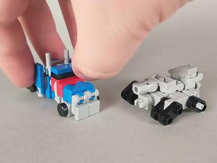 乐高变形金刚坦克威震天MOC变形展示#乐高 #变形金刚 #MOC #威震天 #机甲 #坦克