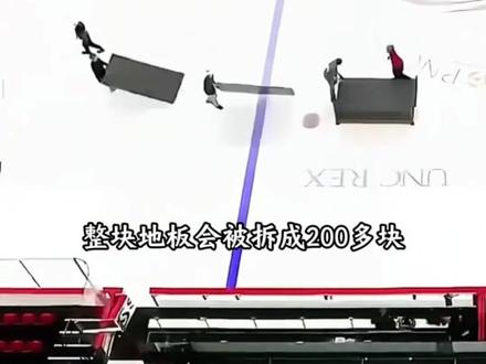 库里失误怪地板?NBA 球场比你想的精密一万倍 #奇趣 #知识 #科普 #体育