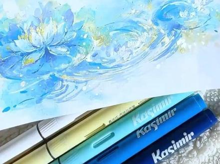 水彩莲花教程来啦~
#跟着抖音学画画 #手绘 #绘画教程 #古风