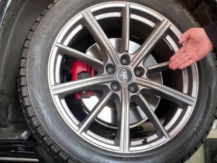 奥迪车轮胎气压如何充注#奥通售后 #奥迪保养维修 #奥迪车故障