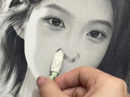 初恋的那束长发,现在依旧记忆犹新。#画画 #情感 #初恋 #一起学画画 #青春