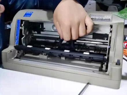票据打印机打印缺笔画怎么办?针式打印机更换打印头的教程#针式打印机#打印头 #打印机维修视频教程