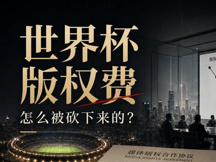 国际足联最怕的不是央视不买,而是中国赞助商要退钱。 #燃起来了大国重器 #掘金计划2026 #零距离看懂财经 #真财实学计划 #青年创作者成长计划