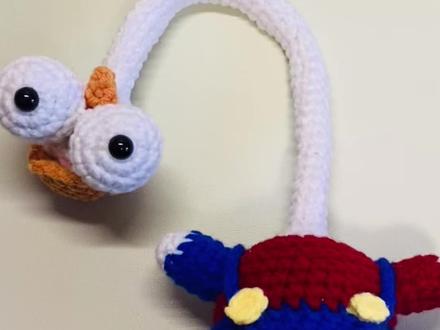 长脖咕咕鸡钩织教程来啦~#我的手工作品 #创作者中心 #创作灵感 #手工 #教程