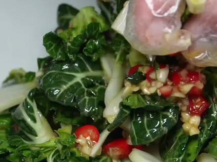 调奶油白菜,鲜嫩可口,下酒好菜