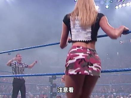 史黛西施展美人计,羊入虎口,惨遭羞辱! #wwe #摔角