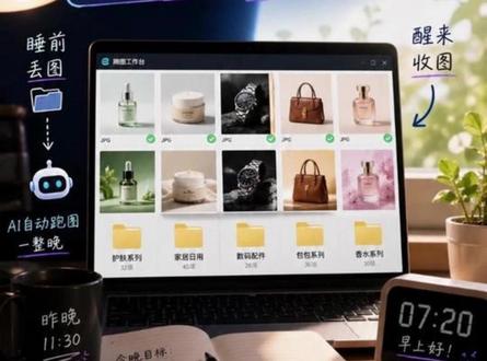 第1集:电商别再手搓图!参考批量上传,AI 挂机批量出图 做电商还在一张一张手搓图真的太亏了!从前上传素材、逐条写提示词,出图后还要下载、去水印、整理分类,SKU 一多耗掉大把时间,现在直接批量上传白底图就行,AI 自动分析产品设计画面,晚上挂机跑图,图效率直接拉满!
重点是:不用 API Key,不按张扣费。
#电商运营 #Temu #Ai作图 #ai电商主图 #AI电商套图