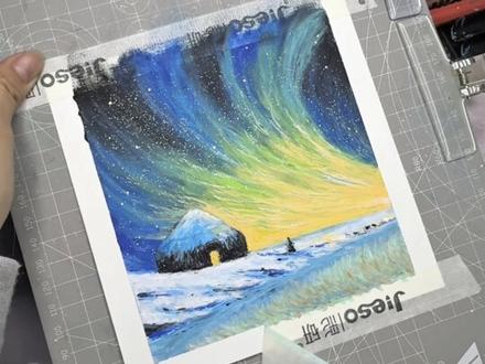 自学油画棒打卡/第35张 星空
治愈系风景画
尺寸:a5
临摹@byy
#青年创作者成长计划 #油画棒 #跟着抖音学画画 #星空 #油画棒教程 @DOU+上热门 @抖音小助手