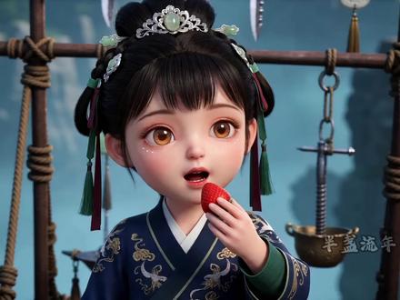 青莲农宝:姜糯要给神树养老? #ai漫剧实操 #搞笑漫剧 #短剧漫剧创作