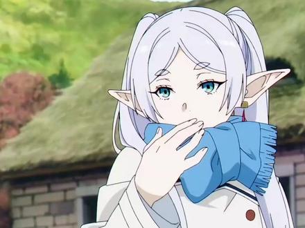 芙莉莲官方:我不画下巴就不用仰视了 #葬送的芙莉莲 #芙莉莲 #画师 #抽象 #鹅滴神片