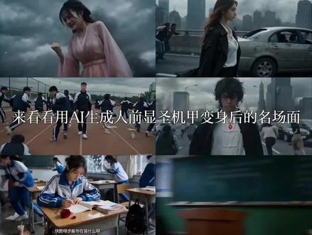 盘点用Al生成 人前显圣机甲变身搜 后的名场面,让我们看看哪个更帅更燃 #人前显圣 #英雄梦 #帅气瞬间 #剪映