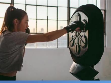 音乐+拳击,乐趣无穷!#科技 #运动 #健身 #拳击