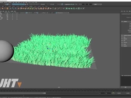 Maya 草地动画制作技巧