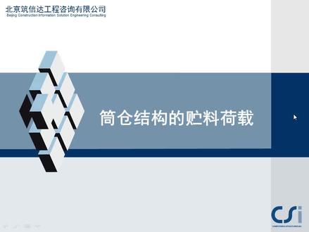 07_SAP2000筒仓结构的贮料荷载