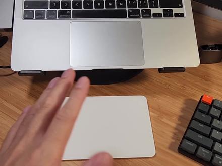 苹果的外置触控板和Macbook上的一样好用么?#苹果电脑 #苹果触控板 #苹果妙控板 #苹果鼠标