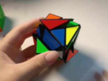 变幻金刚魔方顶面十字复原方法(10) #变幻金刚魔方教程 #大鱼老师 #余国才 #大鱼教魔方 #大鱼课堂