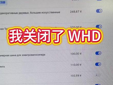 我最终还是把WHD关闭了。如果你的商品二次销售概率低或者利润率低,那么也应该果断一点关闭他。如果你不清楚为什么,可以看一下我举的这个例子。不忘初心,我们来OZON是来赚大鹅的钱的!#OZON #电商创业 #跨境电商运营 #运营选品 #电商运营日常