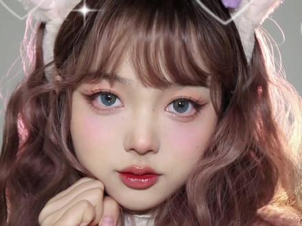 狐系妆容也能很可爱!#玲娜贝儿 #仿妆#妆容教程 #沙川妲己 #玲娜贝儿仿妆