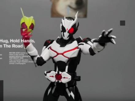 自改 亚克01 展示#假面骑士 #假面骑士01 #亚克01