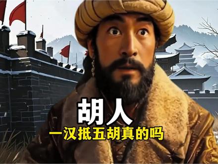 一汉抵五胡是真的吗?#一汉抵五胡 #汉人 #胡人 #游牧民族