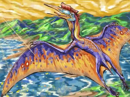 板绘风神翼龙#板绘#画画#绘画#古生物#翼龙