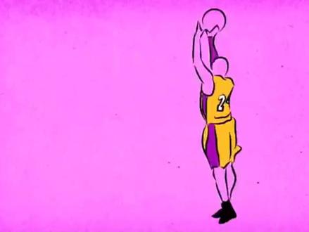 科比后仰投篮速写动画版#充能计划 #画