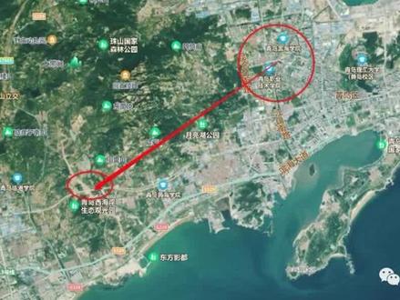 全长10公里!青岛这里要建交通大通道,含6.00km小珠山隧道#青岛 #西海岸 #道路 #交通