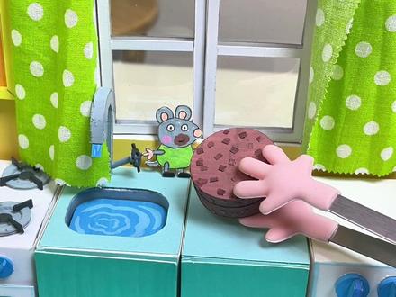 #手工制作 #小故事 #破案悬疑 蛋糕失窃案揭秘