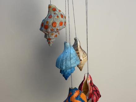 吃完的海螺壳不要扔,可以制作海螺风铃#我要上热门 #手工diy #一起玩手工吧 #doudream创作者计划 #做手工我是认真的 #亲子手工