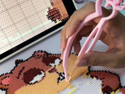 土拨鼠拼豆版 #超自然#超自然行动组 #土拨鼠#拼豆