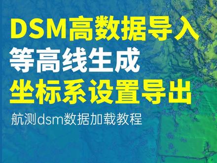 航测dsm数据加载 #bigemap #gis教程 #航测dsm #测绘