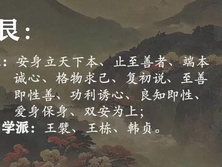038王艮:安身立本、止至善、端本诚心、复初说、泰州学派 #哲学 #中国哲学 #王艮 #泰州学派