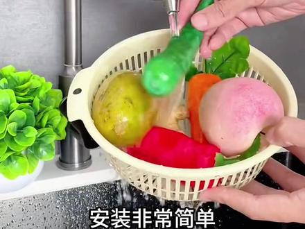史蒂夫厨房直饮龙头净水器 家用自来水除垢过滤简易净水装置 #净水器# 厨卫家电 #饮水过滤