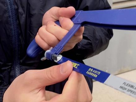 钢锯条要怎么选?看这......,视频最后有图总结#工具 #五金工具 #钢锯条#钢锯