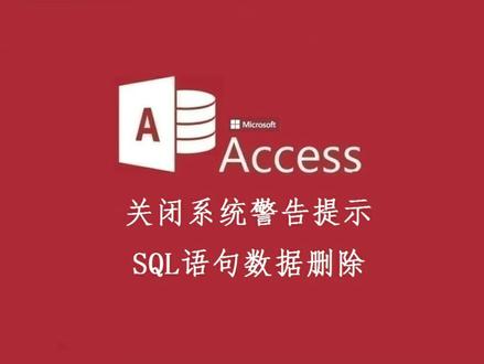 #Access数据库#Access数据库关闭取消系统提示#Access数据库作业设计开发