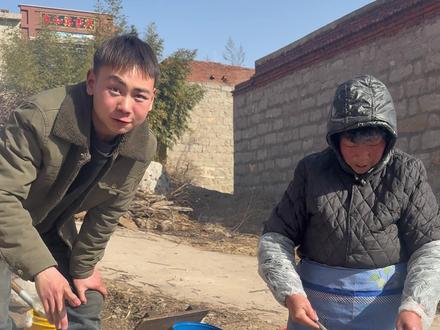 磨豆腐 二十五磨豆腐。#新农人计划2026 #热气腾腾中国年 #农村美食