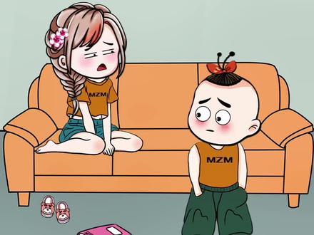 这顶嘴本事也不知道是随谁了!#原创动漫 #萌娃 #二次元