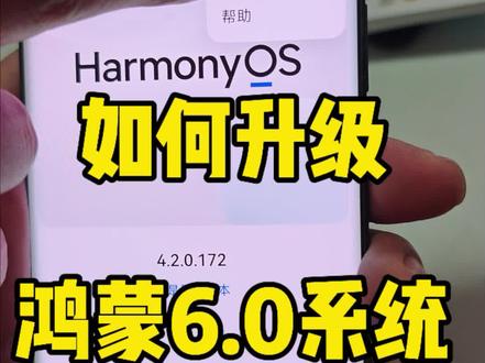 如何升级鸿蒙6.0系统#华为手机 #畅享70 #华为#5G #鸿蒙 #华为