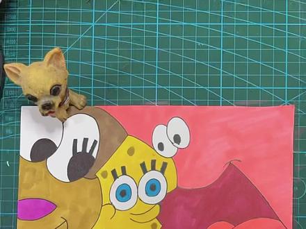 不是每个家庭都幸福,但你一定要快乐。#简笔画 #画画 #卡通画 #海绵宝宝 #抖音小助手