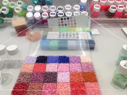 再也不用边哭边一点一点分装咯✌🏻#拼豆邪修 #拼豆分装 #拼豆