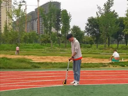 测距轮手推滚轮式测距仪量路车器机械数显户外滚动推尺工程测量尺#工程测量 #测距仪 #量尺