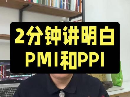2分钟讲明白PMI和PPI#财经 #干货分享