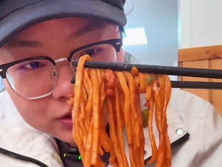 今天吃粉丝推荐-金源堂先锋巷肉丝面#炒面 #美食 #美食分享 #美食探店 #美食趣胃计划